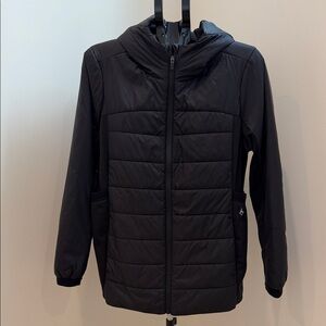 Torrid Active Black Quilted Jacket
